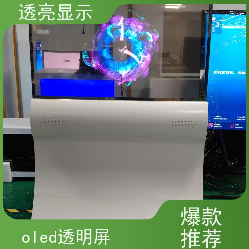 透亮显示 小尺寸透明oled屏 触摸屏查询机 一站式服务厂商