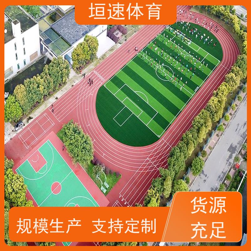 垣速 南京学校塑胶跑道公司 透水地垫浇注方案 幼儿园epdm场地