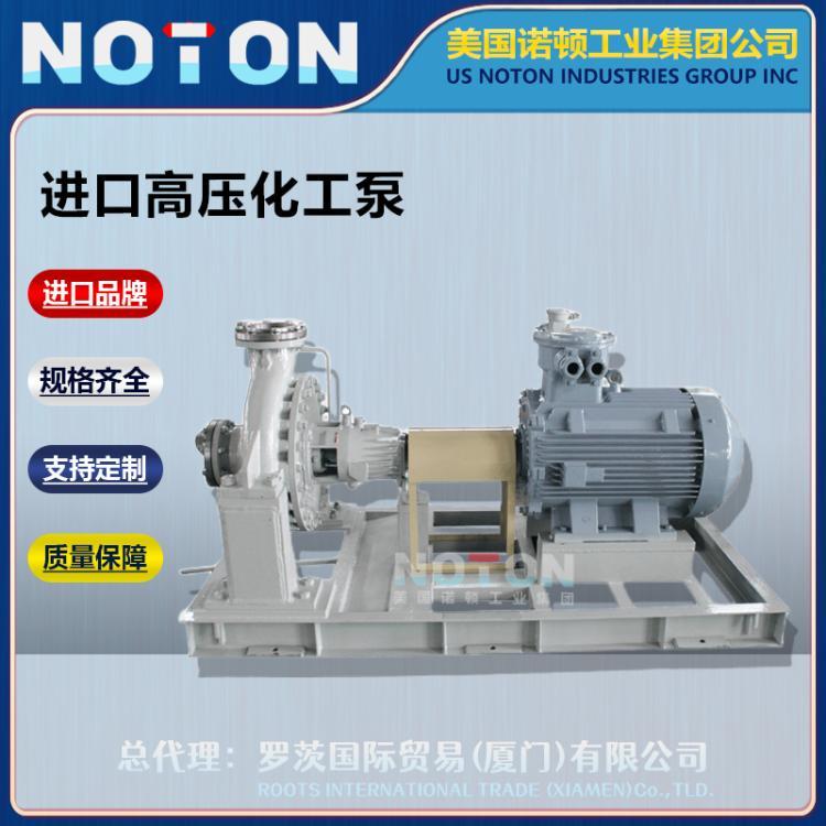 NOTON 进口高温高压化工泵 化工保温泵 流程泵 防爆无泄漏 美国诺顿