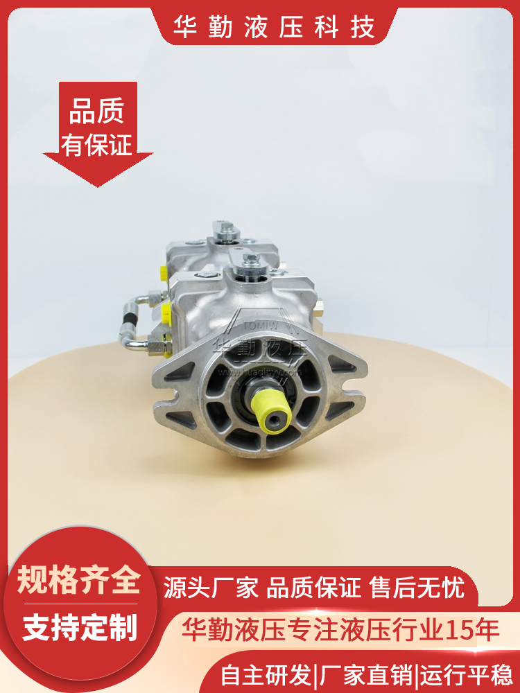  变量双联柱塞泵 低噪音，高效率，易安装 规格齐全 华勤液压
