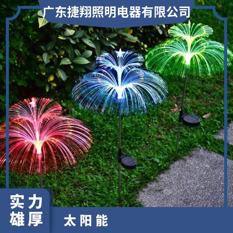 跨境LED太阳能光纤水母户外庭院装饰氛围灯 捷翔 1 否 
