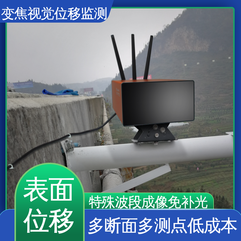 多点图像位移测量系统 危房裂缝沉降倾斜 实时在线监测