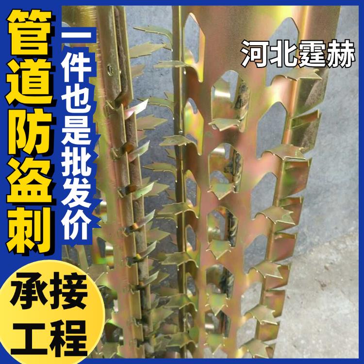 霆赫 不锈钢防盗刺 围墙厂房管道下水道用防爬刺 防鼠刺 加工定制
