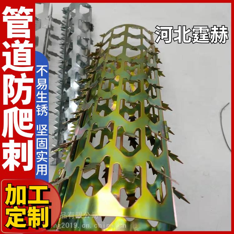 霆赫 不锈钢居民区防盗刺 阳台围墙防爬刺 管道全包刺钉 尖端锋利