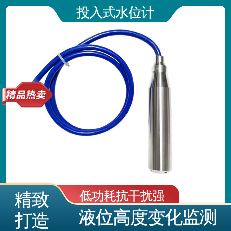 液面变化 投入式水位计 水利大坝 7*24小时测量
