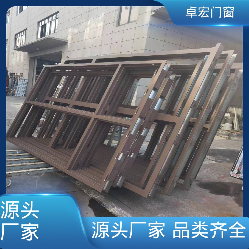 卓宏铝合金材质双层玻璃隔断耐磨耐用可接工程厂家供应