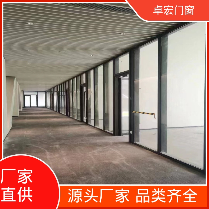 卓宏商场商铺办公室隔断防水阻燃可接工程源头厂家