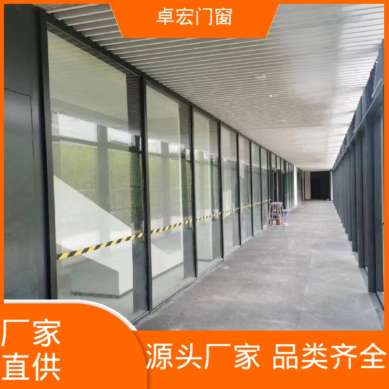 卓宏单玻双玻防火隔断防水阻燃指导安装源头厂家