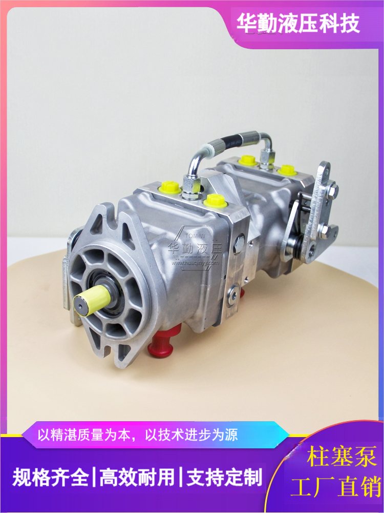 双联轴向变量柱塞泵 欧美品质 工作稳定可靠，专业值得信赖 华勤液压