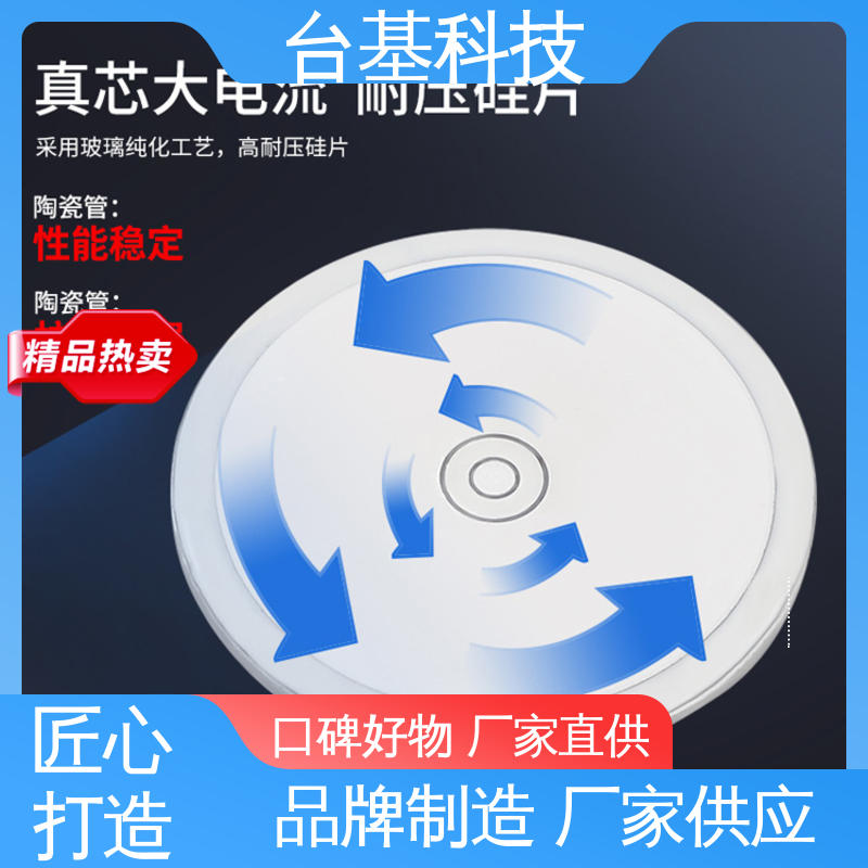CTAIJI台基 烧接磁料散热好 ZP-3000A 平板式可控硅