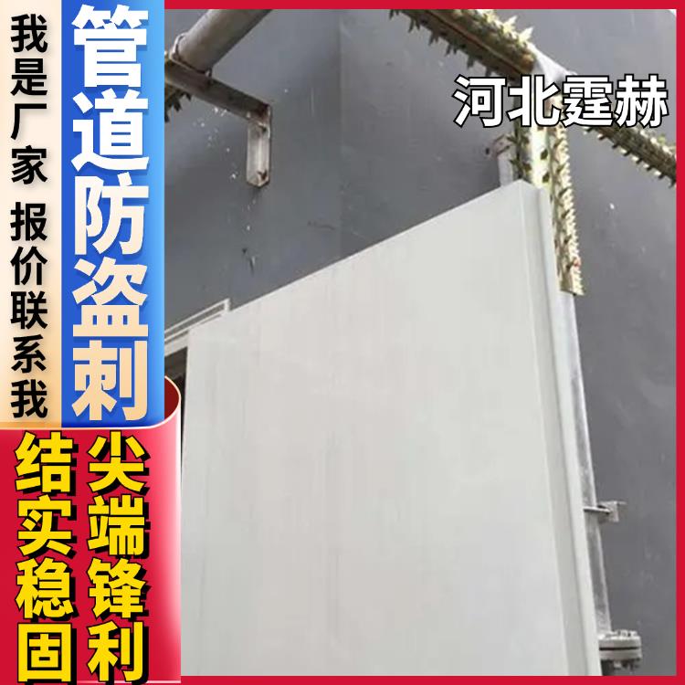 霆赫 不锈钢阳台平板防盗刺 镀锌排水燃气管道防爬刺 防鼠刺 结实稳固