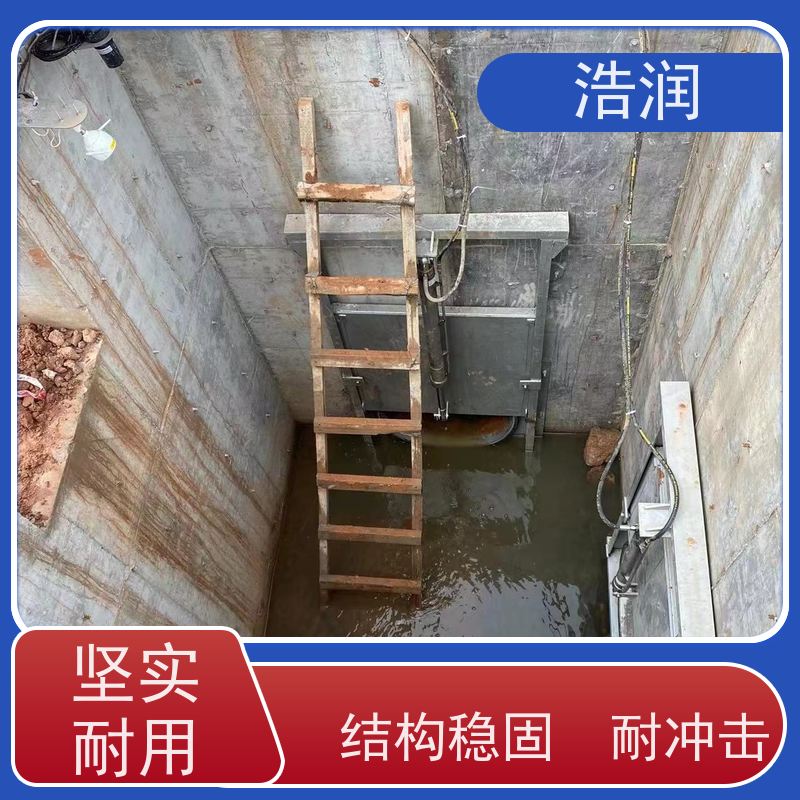浩润 自动智能控制下开式闸门 304不锈钢材质 性能稳定
