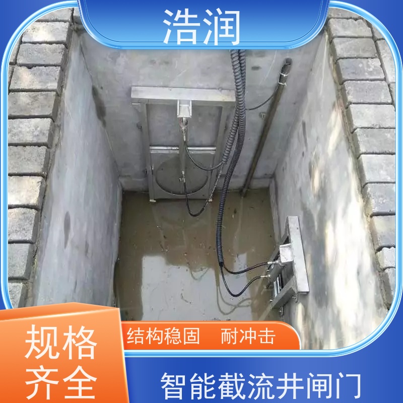 浩润 一体化液动下开式闸门 液压驱动 全国供应