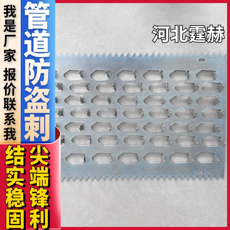 霆赫 管道防攀爬倒刺 圆筒刺钉 小区围墙防盗刺 防鼠刺 坚固实用