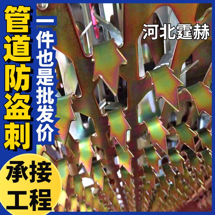 霆赫 燃气管道防爬刺 镀锌刺钉 防小偷防鼠围墙排水管防盗刺 种类多样