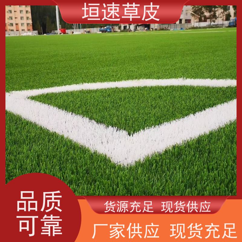垣速 上海足球场翻建 足球场草坪翻新按需定制 塑料草坪厂家施工工艺