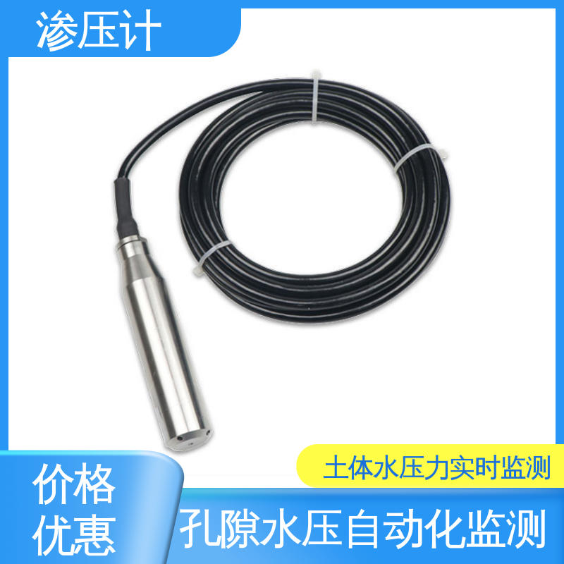 全天候观测 硅压阻式渗压计 结构物内部水压 地质灾害 