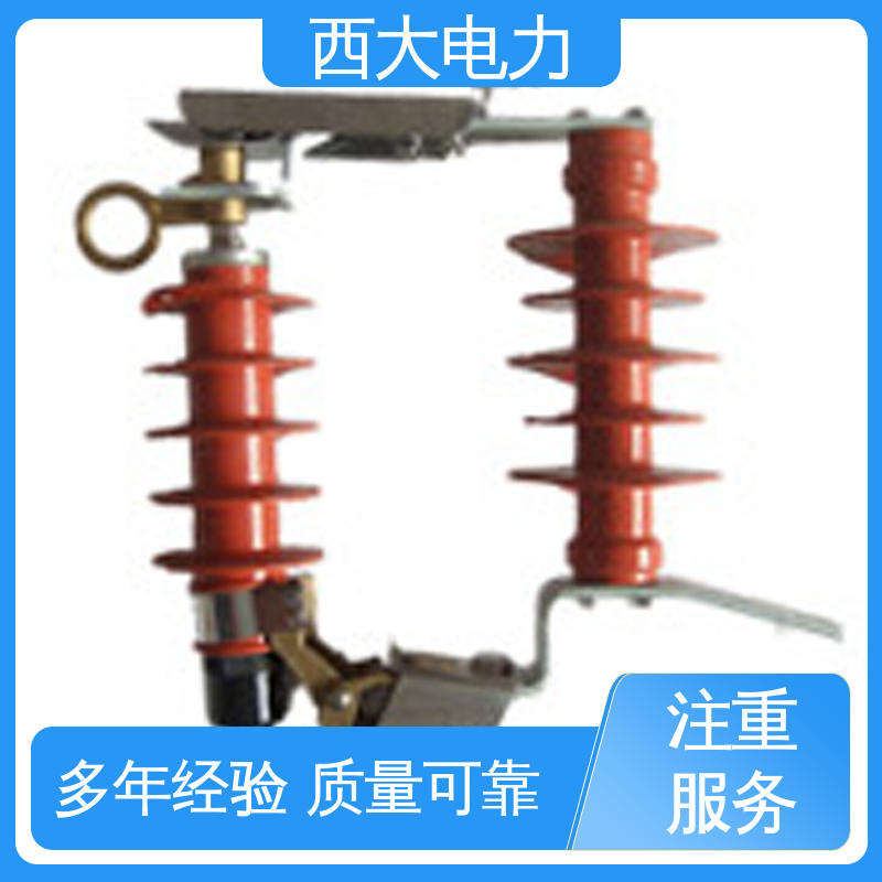 外形美观 做工细致 HY5WS-17 跌落式氧化锌避雷器 西大电力
