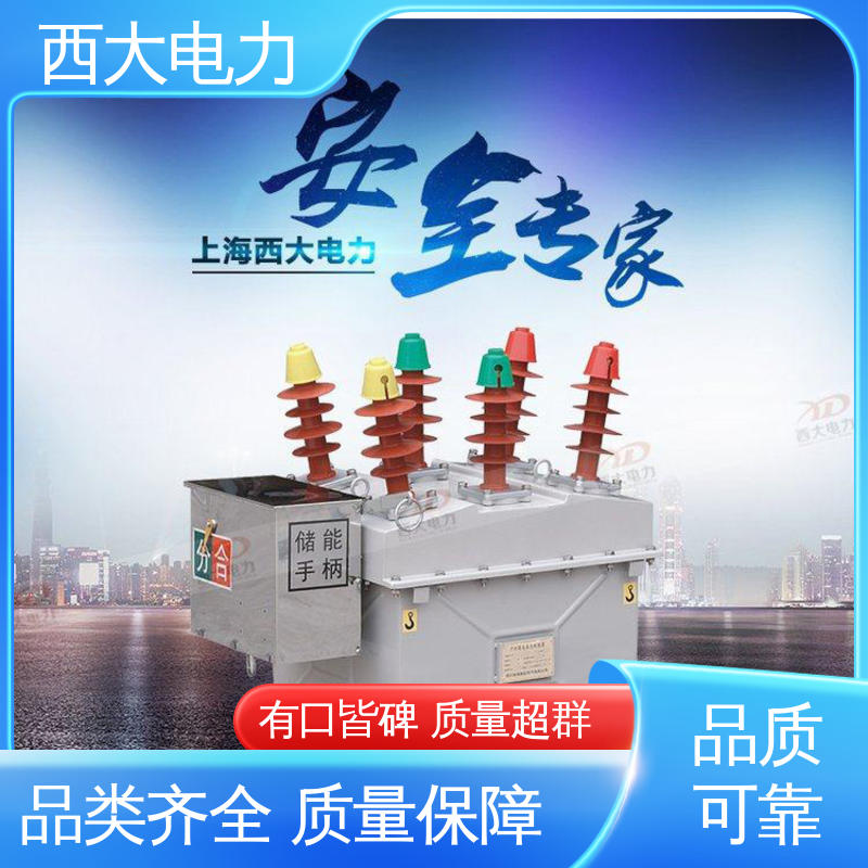 西大电力 ZW8-12FG/630-20 10KV户外高压真空断路器 体积小 重量轻