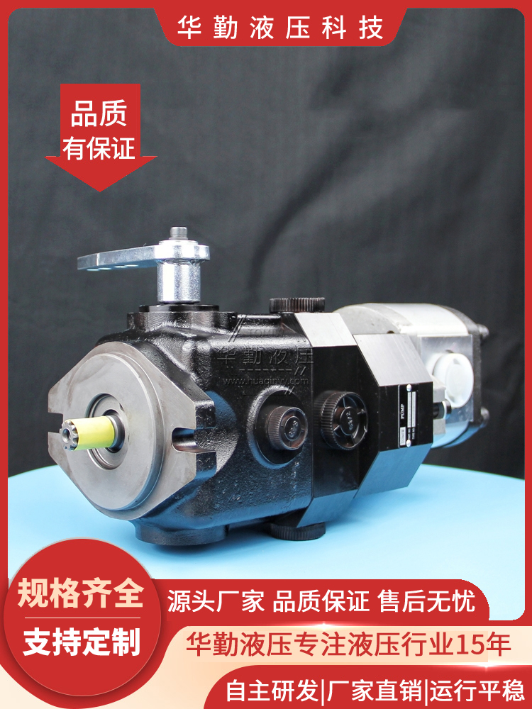 厂家直发 进口变量柱塞泵 低噪音，高效率，易安装 华勤液压