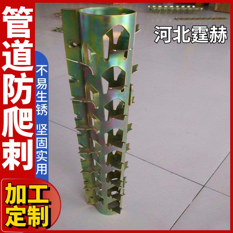 霆赫 不锈钢阳台平板防盗刺 镀锌排水燃气管道防爬刺 防鼠刺 坚固实用