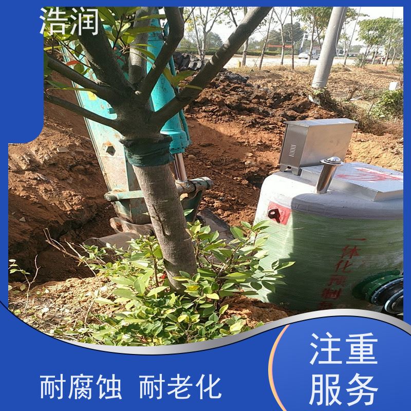 地埋式污水处理预制泵站大型市政排涝功率0.75-75KW性能稳定