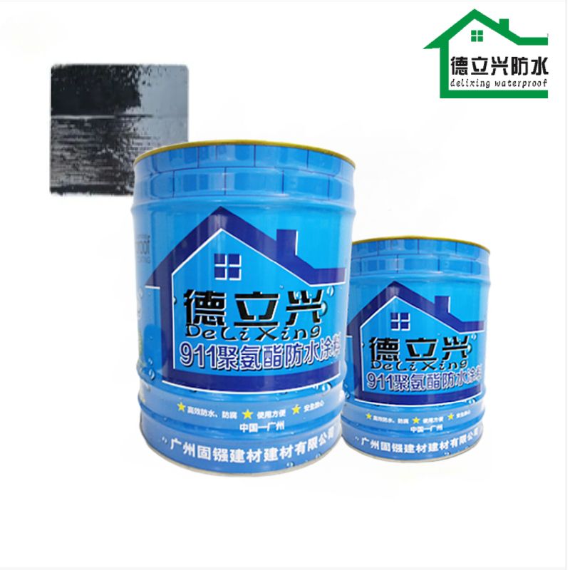 911聚氨酯防水涂料 单组份油性沥青 厨房卫生间屋面工程防水