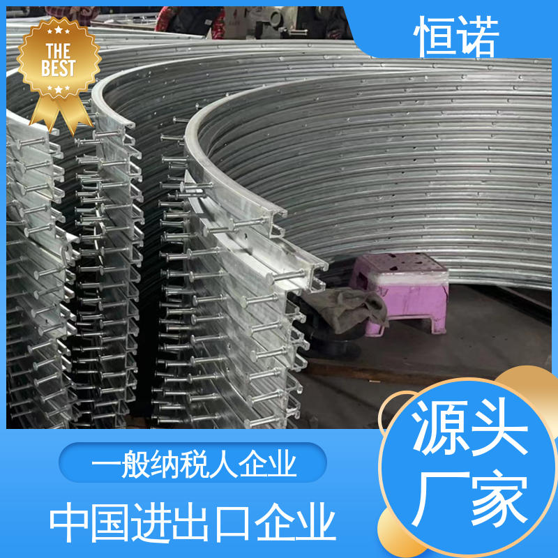 来图定做 抗拉强度大 热轧弧形哈芬槽道 生产厂家 恒诺