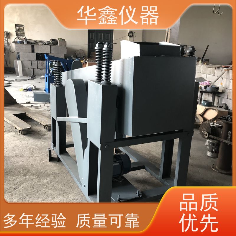 华鑫 Φ1000x250 烧结球团矿转鼓试验机 鼓前分组机械筛 鼓后摇筛