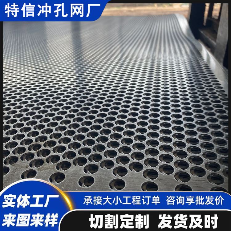 特信金属 镀锌板材质 颚板 穿孔铝板图片 洞洞网片 冲孔圆孔网 不锈钢