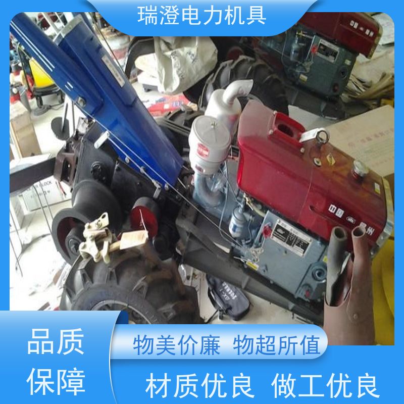 瑞澄电力机具 架空 手扶拖拉机带绞磨 节省人工 严格品控