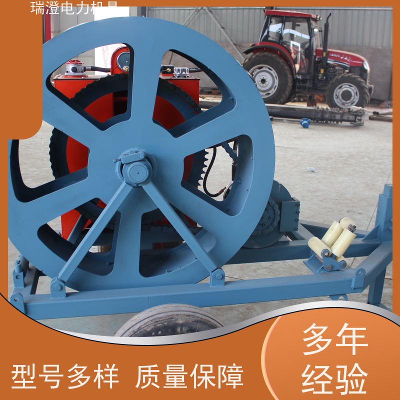 瑞澄金属工具拖挂式液压张力机牵引力强严格品控