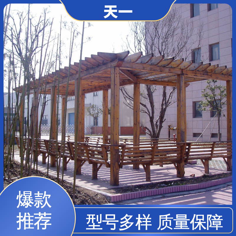 简易防腐木多层花架葡萄架 防蛀防水 包工包料 支持定制 天一木屋厂家