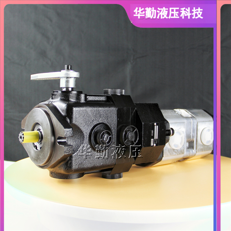 华勤液压 迷你压路机柱塞泵 运行平稳寿命长，替代进口