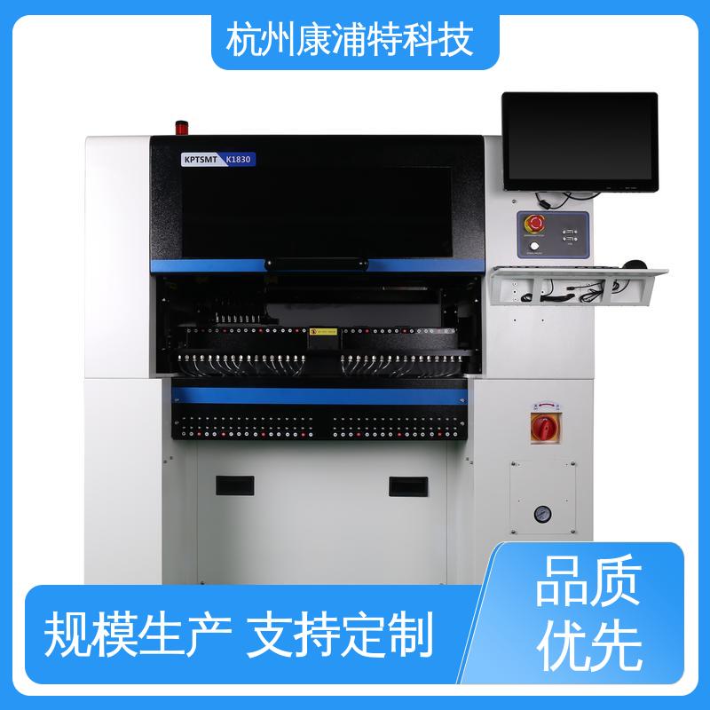康浦特科技公司 华东 贴不好包退 半白动印刷机 生产调试