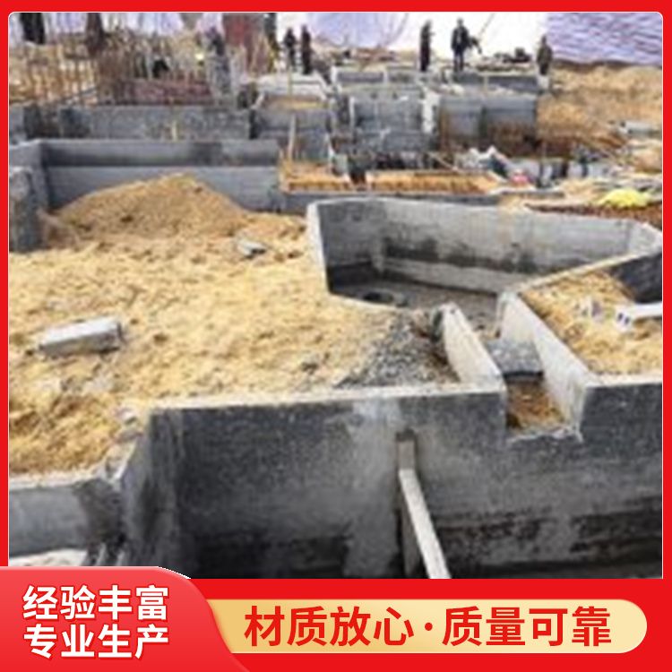  集水井条形基础砖胎膜厂家直供 外观灰色 强度高 生产厂家