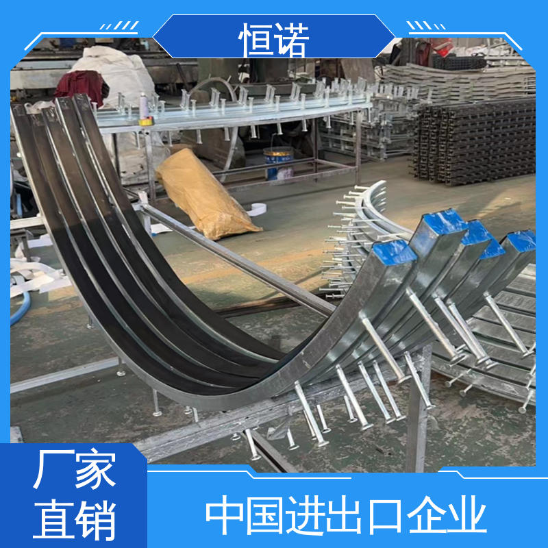 来图定做 生产厂家 牢固耐用 地铁弧形槽式预埋件 恒诺