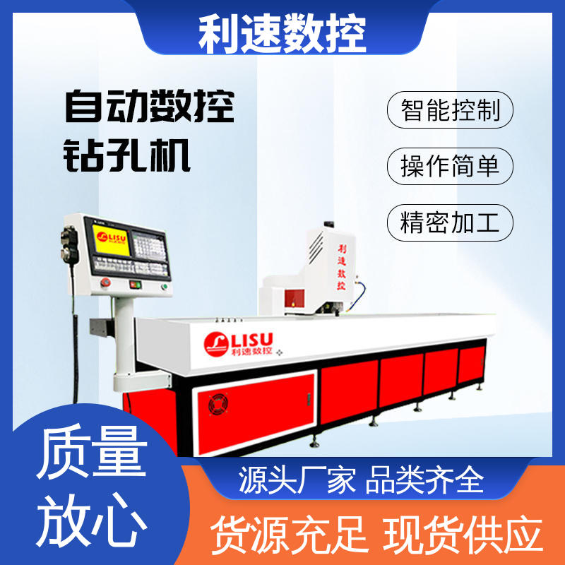 钻铣床 拥有极大的过载能力 厂家直供 多孔群钻 利速数控