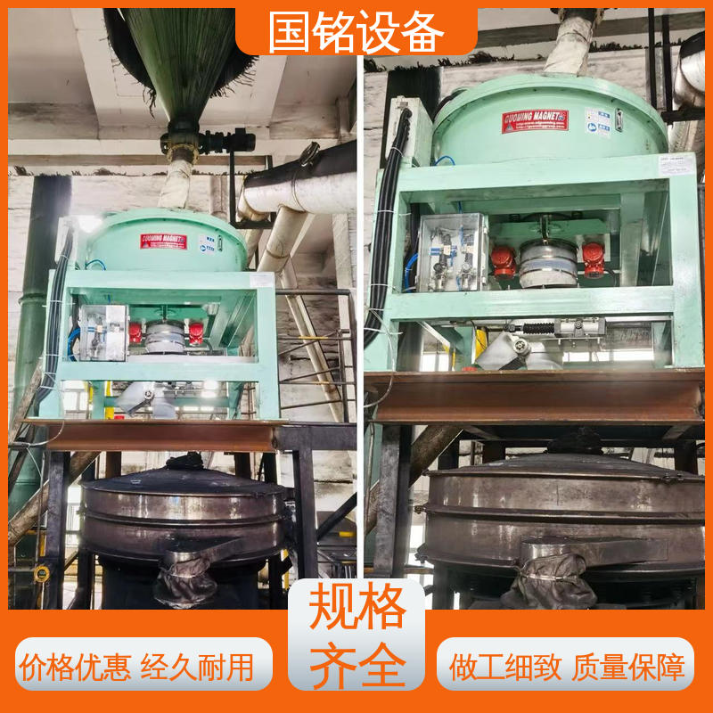 国铭设备 电磁铁除铁器 维护简单 自动化程度高支持定制