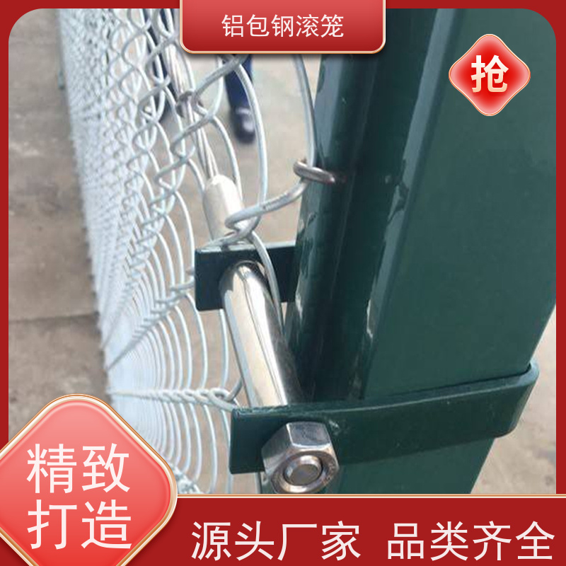 铝包钢编织网“Y型防御护网”新型机场围网密封性好