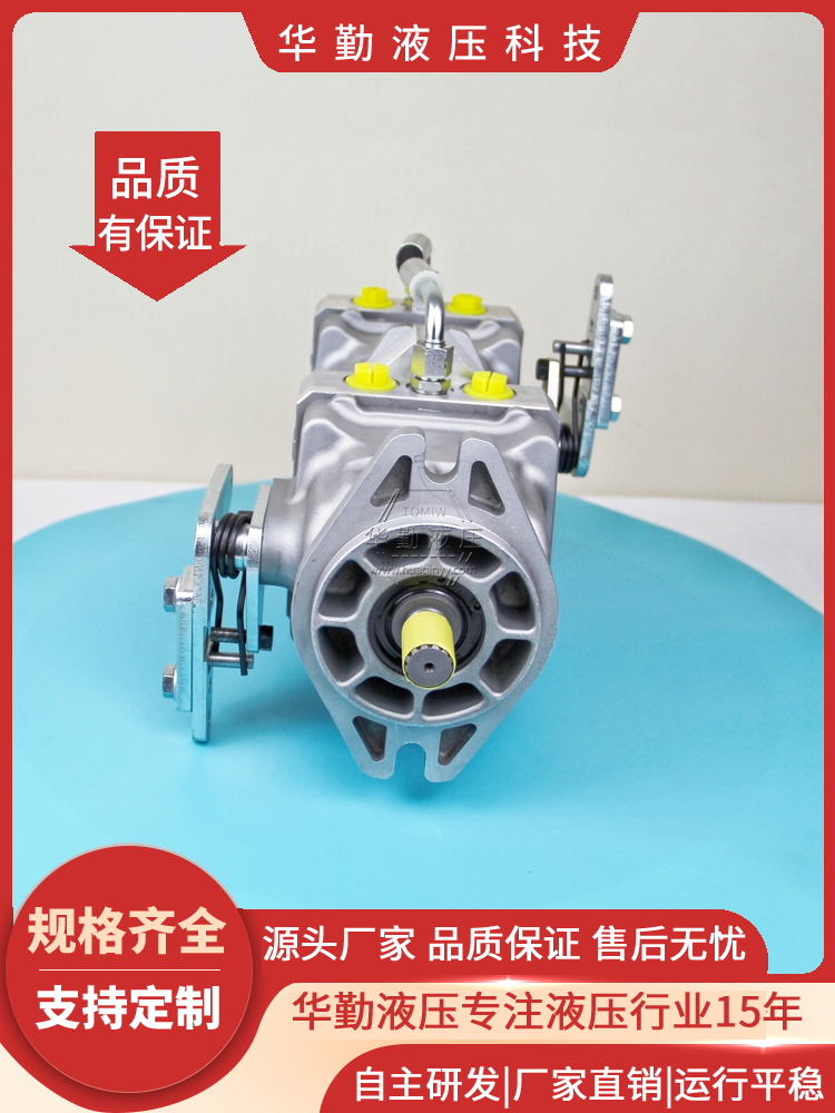 原装正品 运行平稳寿命长，替代进口 滑移装载机行走泵 华勤液压