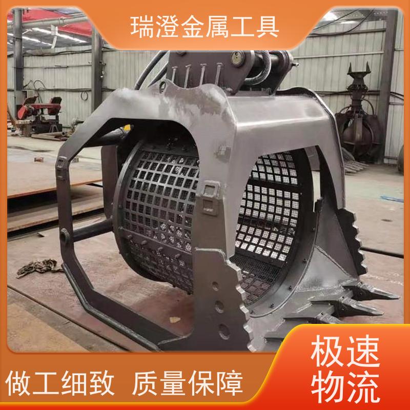 瑞澄挖机属具 物料筛分 滚筒筛沙机 按需定制 品质优良