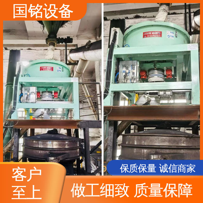 国铭设备 电磁干粉除铁机 现货速发 磁场分布均匀