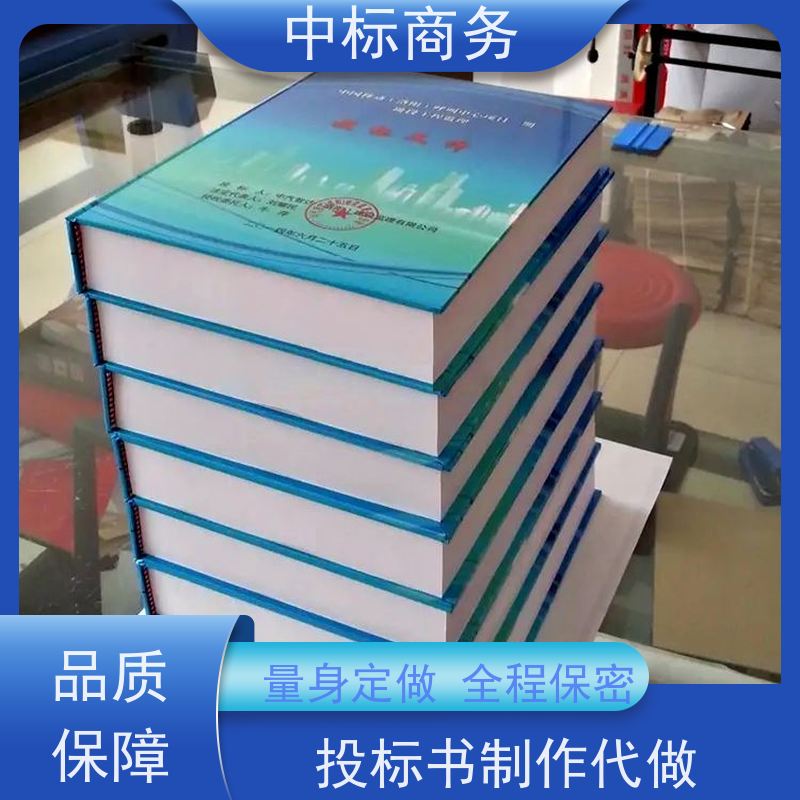 中标商务 成 都 投标文件代写制作 优秀的排版设计 一对一服务 满意为止