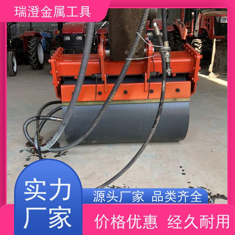 瑞澄挖机属具 建筑沟槽 液压滚筒夯振动夯 维护简便 严格品控