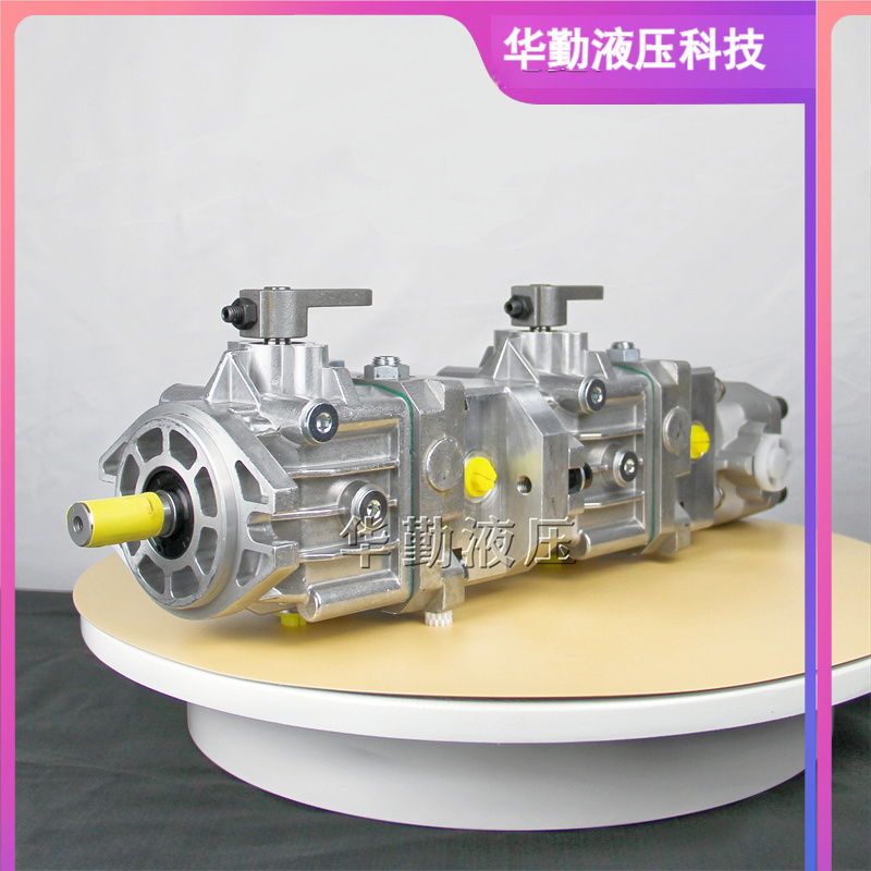 欧美品质 双联变量柱塞泵 工作稳定可靠，专业值得信赖 华勤液压
