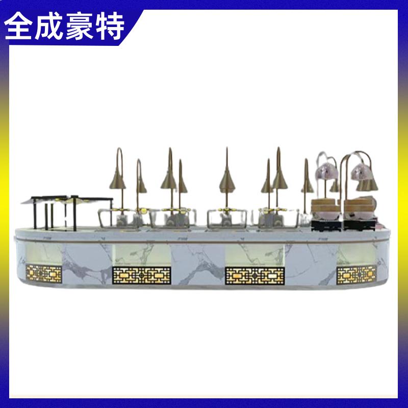 全成豪特 食堂学校 商用厨房整体定制 自助打餐台