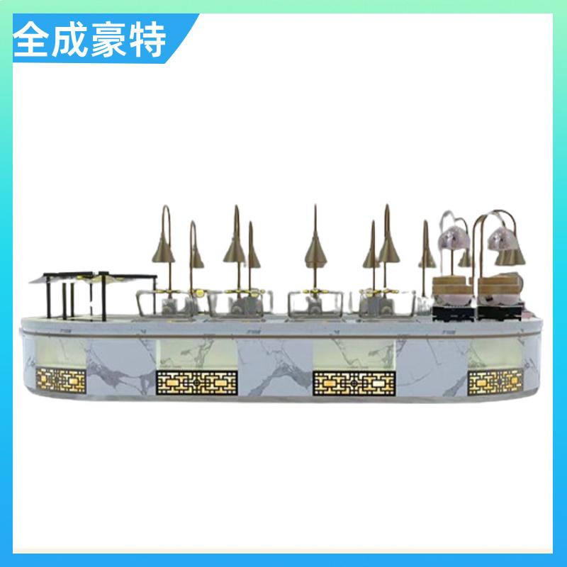 全成豪特 大学食堂 商用厨房整体设计 自助餐台设计定制