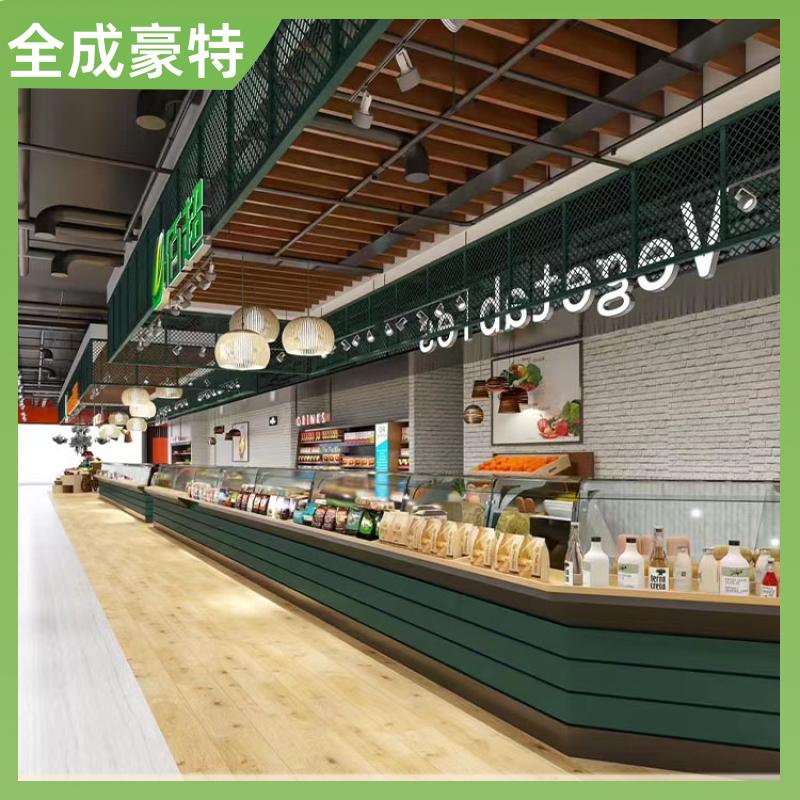 自助餐厅 商用整体厨房定制 餐饮后厨排烟系统 全成豪特