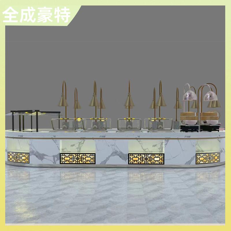 食堂学校 商用厨房设计咨询 大锅灶层架 全成豪特